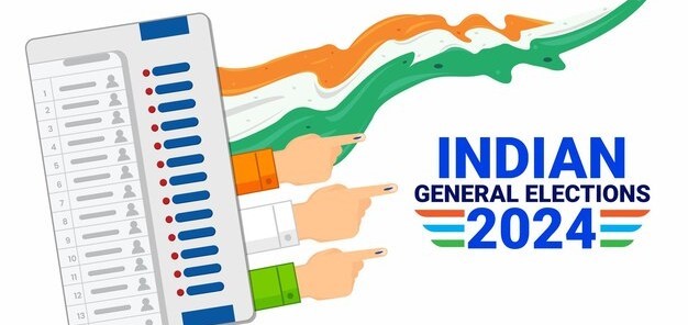 Illustrative image of 2024 general election in India.